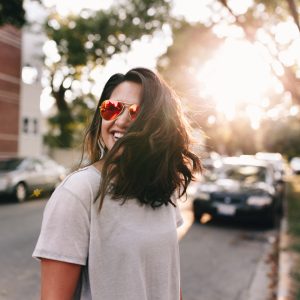 Brown Haired Woman Schedules STI Testing